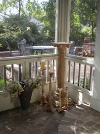 Wrought iron patio set not for sale