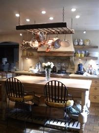 Peter Kohl - Renowned for his antique refurbishing/restortation...commissioned to restore this beautiful Maple Island blends wonderfully in this old world charm!