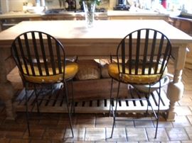 Peter Kohl - Renowned for his antique refurbishing/restortation...commissioned to restore this beautiful Maple Island blends wonderfully in this old world charm!