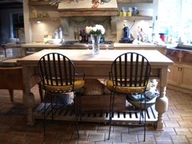 Peter Kohl - Renowned for his antique refurbishing/restortation...commissioned to restore this beautiful Maple Island blends wonderfully in this old world charm!