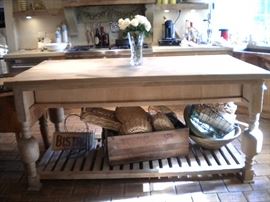 Peter Kohl - Renowned for his antique refurbishing/restortation...commissioned to restore this beautiful Maple Island blends wonderfully in this old world charm!