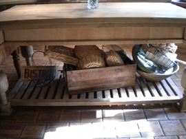 Peter Kohl - Renowned for his antique refurbishing/restortation...commissioned to restore this beautiful Maple Island blends wonderfully in this old world charm!