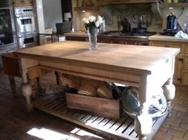 Peter Kohl - Renowned for his antique refurbishing/restortation...commissioned to restore this beautiful Maple Island blends wonderfully in this old world charm!