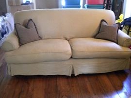 Down sofa from Curious Sofa available for seperate purchase down pillows