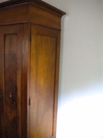 Wardrobe(3pieces-comes apart) with Mirror with Mother of Pearl inlay
