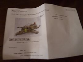 Christopher Blake Elephant bird house