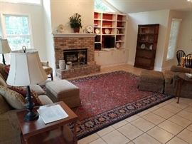 Large 8'8"x 12" Karastan Rug Seropi Design