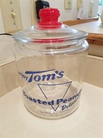 Tom's Toasted Peanut Jar