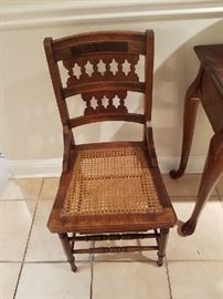 Renaissance Cane Seat Chair