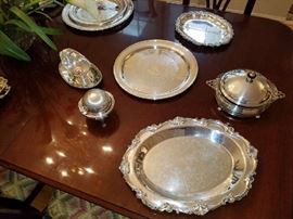 Silver Plate Serving Pieces