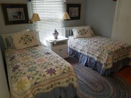 Twin Headboards and Mattress & Box Springs