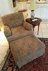 Chair & Ottoman by Sherrill