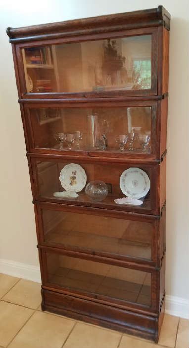 Antique Barrister Bookcase