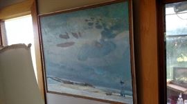 Robert Sudlow 1968 Signed Original Oil
