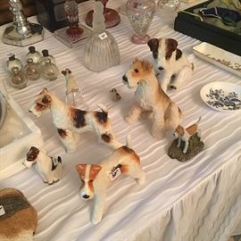 Terrier figurines