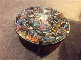 Collage Top Coffee Table