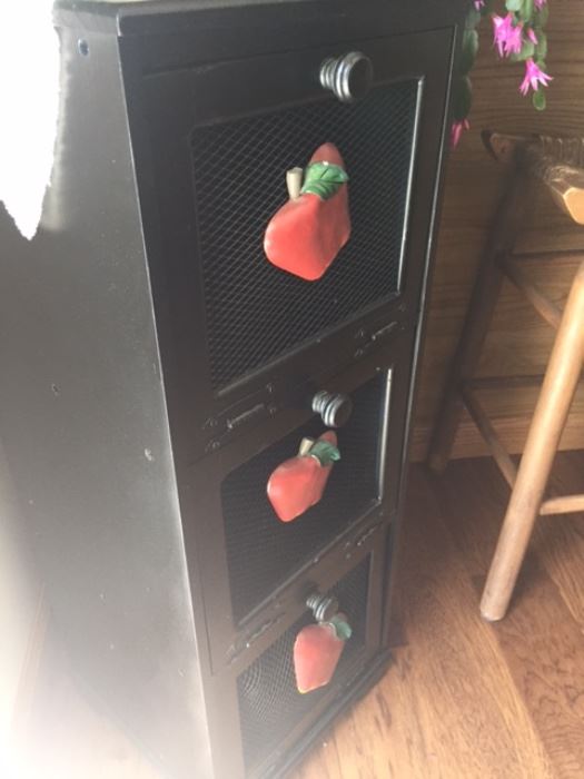 Cute apple cabinet