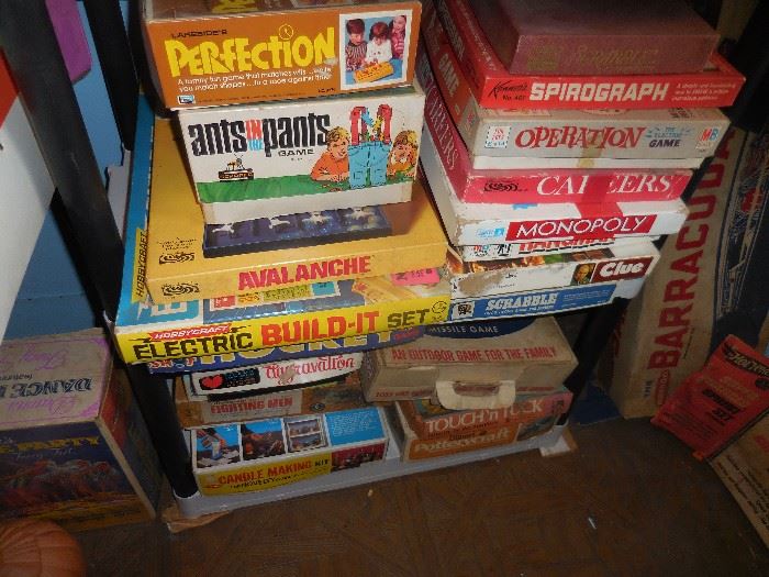 GAMES and craft sets to make in original box