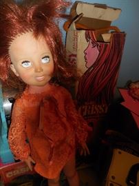 Crissy Doll..Has original Clothes/Shoes..Hair has been cut..Original Box