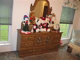 Dresser with mirror