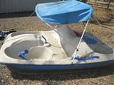 Pedal Boat with Canopy.