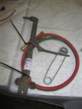 Welding Gun, Hose, and Flint Striker