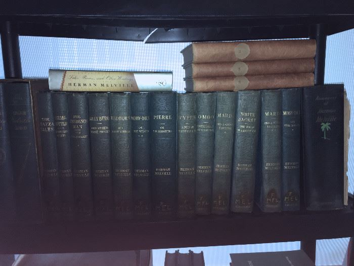 COLLECTION OF HERMAN MELVILLE BOOKS
