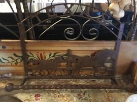 Cast Iron Horse Towel Rack