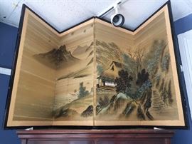 Oriental Folding Wall Art
