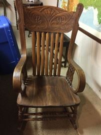 antique/vintage rocking chair