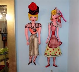 PAIR OF CAROL MARKEL - $80.00