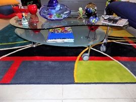 ALL RUGS- $75.00 EACH, COFFEE TABLE-$125.00