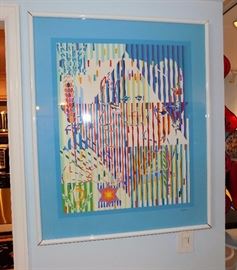YAACOV AGAM- SIGNED AND NUMBERED- $150.00