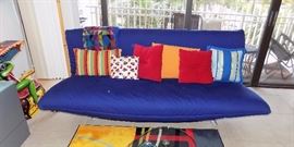 GREAT FUTON CANVAS SOFA-$200.00