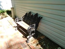 bench-ornate back and sides