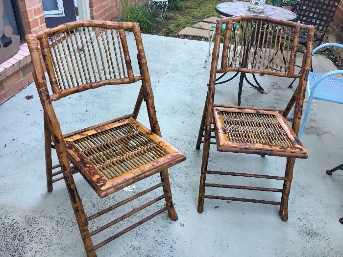Very very nice bamboo chairs