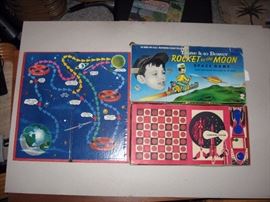 Toy Room Right  Leave it to Beaver Rocket to the Moon Space Game