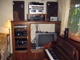 Living Room Left Entertainment Center