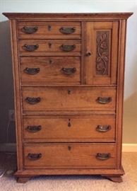 104 Antique Tall Chest 