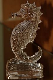 Waterford Crystal Seahorse