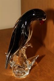 Murano Glass Parrot