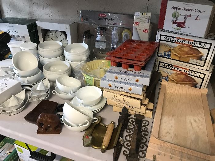 Loaf pans, cutting boards, bowls, baking trays and more