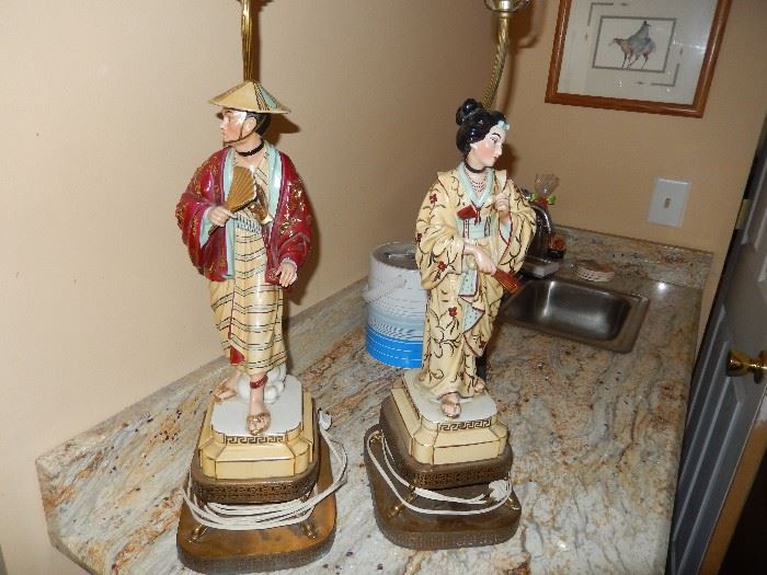Vintage Asian lamps, NICE !