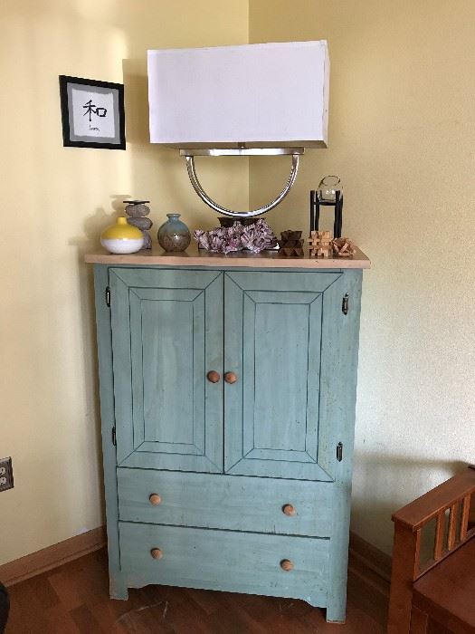Two Very Pretty French Country Cabinets