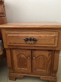 2 matching Amish night stands