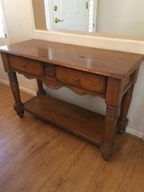 Buffet table, 2 drawers