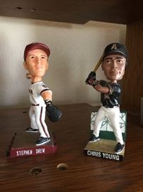 Bobbleheads  Paul Goldschmidt;  Randy Johnson;  Zack Greinke:  Stephen Drew:  Chris Young:  