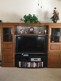 3 piece wall unit   (TV not for sale nor electronics under it) 