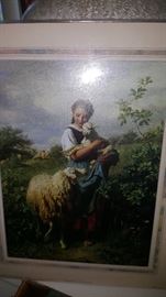 We have lots of unframed art as well