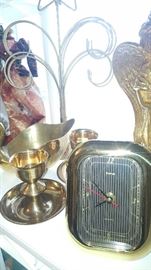 Clocks and brass